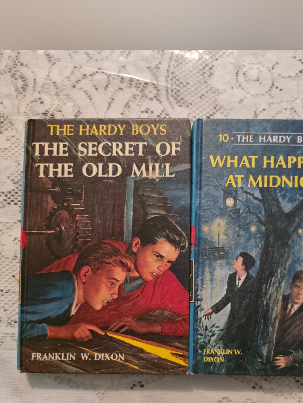 vintage Hardy Boys Franklin W. Dixon Lot of 2 HC  Grosset: number 10 / 3